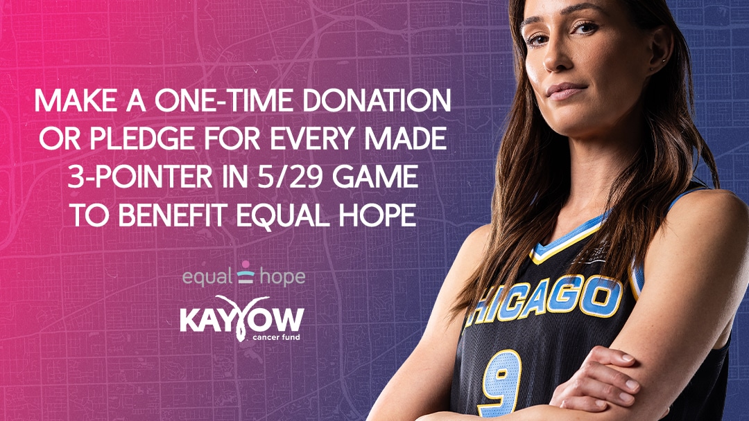 Kay Yow Cancer Fund, Chicago Sky, And Equal Hope Partner For Women's Cancer Awareness Game On May 29