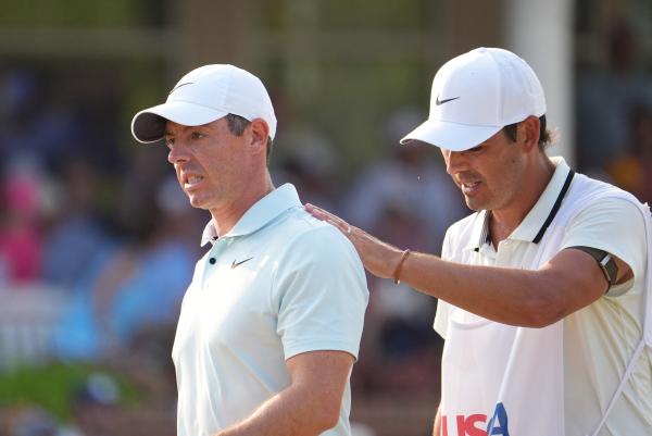 Rory McIlroy with Harry Diamond