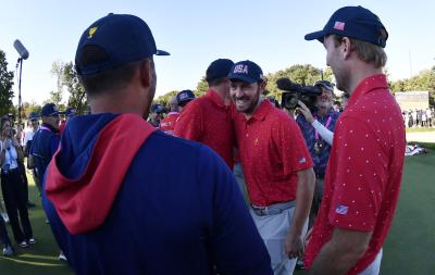 Team USA win the 2024 Presidents Cup