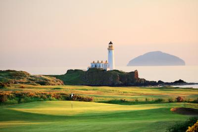 The King Robert the Bruce course offers stunning coastal views