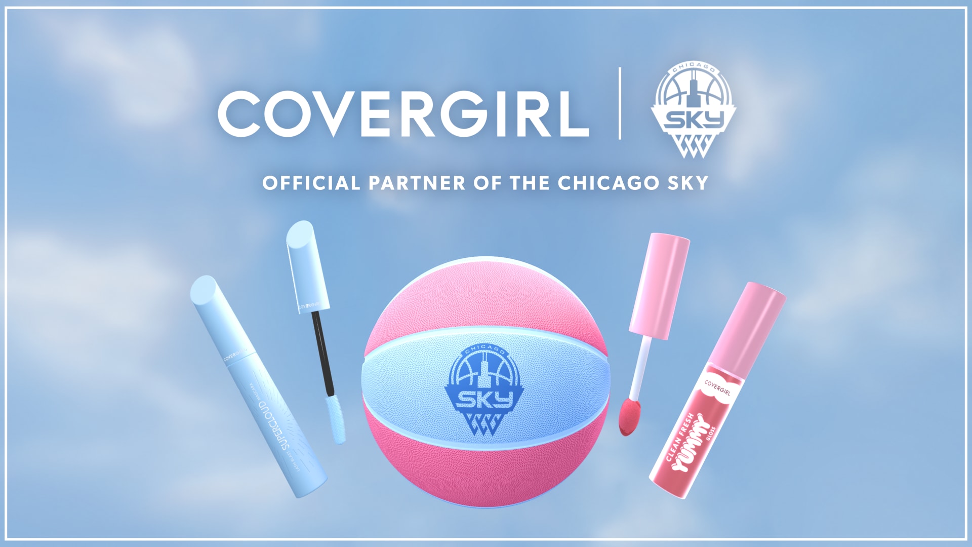 COVERGIRL TEAMS UP WITH WNBA’S CHICAGO SKY TO BE THEIR FIRST OFFICIAL COSMETICS PARTNER CELEBRATING BEAUTY AND WOMEN’S BASKETBALL