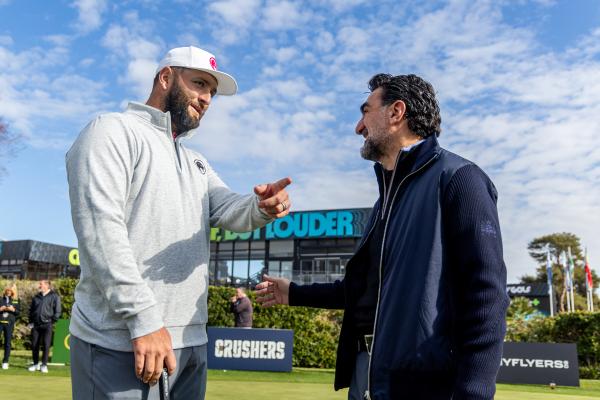 Jon Rahm and Yasir Al-Rumayyan