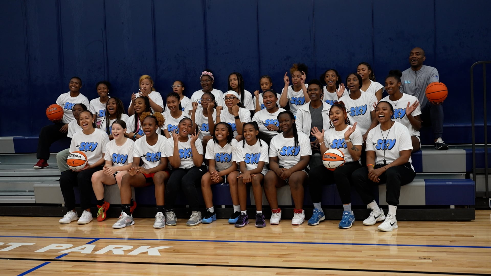 Chicago Sky Basketball Jr. Clinic