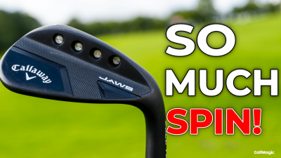 Callaway Jaws Full Toe Wedge Review! Have you ever seen so much spin?